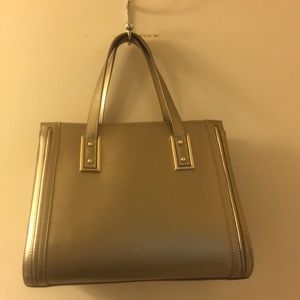 Gianni Bini Gold bucket bag